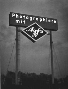 Agfa-Werbung, 1964. (Archiv der Bayer AG)