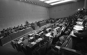 Plenarsitzung des Bundesrates am 9. Juli 1971. (Bundesarchiv, B 145 Bild-F034297-0016 / Wienke, Ulrich / CC-BY-SA 3.0)