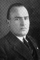 Hans Frank (1900-1946). Fotografie von Heinrich Hoffmann von 1933. (Bayerische Staatsbibliothek, Bildarchiv hoff-1046)