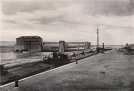 Stau- und Kraftanlage Viereth. (in: Heinrich Brüschwien/Josef Held, Rhein-Main-Donau. Die Geschichte einer Wasserstraße, Regensburg 1929, Bildanhang)