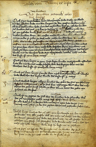 Datei:Bürgerbuch 1348 Reinheitsgebot 1348.jpg