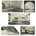 Die Großsiedlung Neu-Harlaching im Süden Münchens 1928-1930 errichtet.Abb. aus: Monatshefte für Baukunst und Städtebau 18 (1934), 153-154. (Bayerische Staatsbibliothek, 4 A.civ. 102 g-18)
