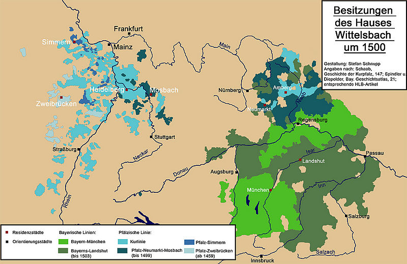 Datei:Karte Wittelsbacher Besitz 1500.jpg