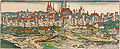 München: Ausschnitt aus der Schedelschen Weltchronik von 1493. (Bayerische Staatsbibliothek Rar 287, fol. 225'-226)