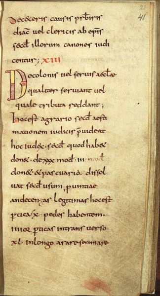 Datei:Kolonenstatut Lex Baiwariorum.jpg