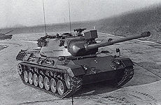 Kampfpanzer Leopard 1 von 1965. (Historisches Archiv Krauss-Maffei im Bayerischen Wirtschaftsarchiv)