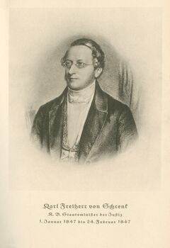 Karl Freiherr von Schrenck-Notzing (1806-1884). (Bayerische Staatsbibliothek, Bildarchiv port-031970)
